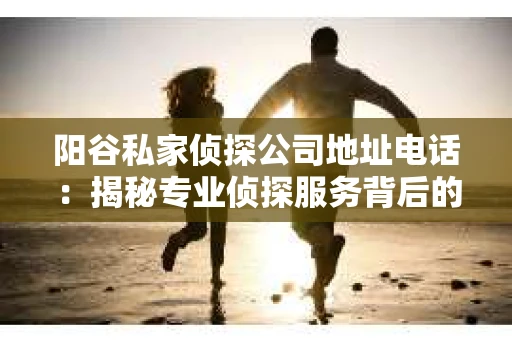 阳谷私家侦探公司地址电话：揭秘专业侦探服务背后的故事