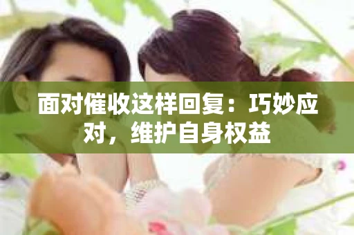 面对催收这样回复：巧妙应对，维护自身权益