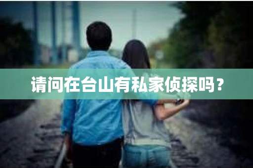 请问在台山有私家侦探吗？
