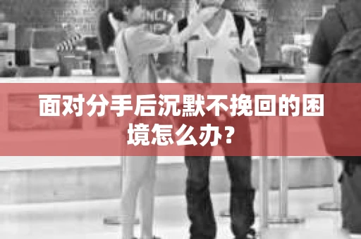 面对分手后沉默不挽回的困境怎么办？
